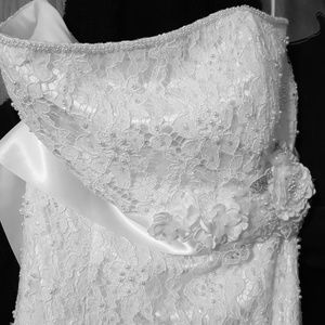 David's bridal couture wedding dress